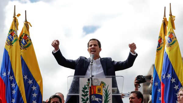 Juan Guaidó, presidente de la Asamblea Nacional de Venezuela - Sputnik Afrique