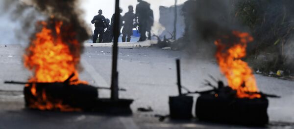 Protestations antigouvernementales à Caracas - Sputnik Afrique