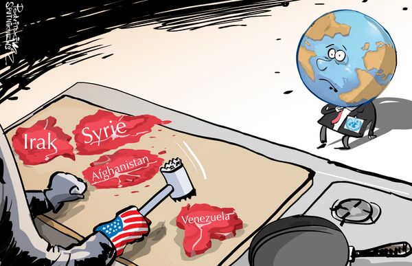 Moscou exhorte l’opposition au Venezuela à ne pas être des pions dans le jeu d’autrui - Sputnik Afrique