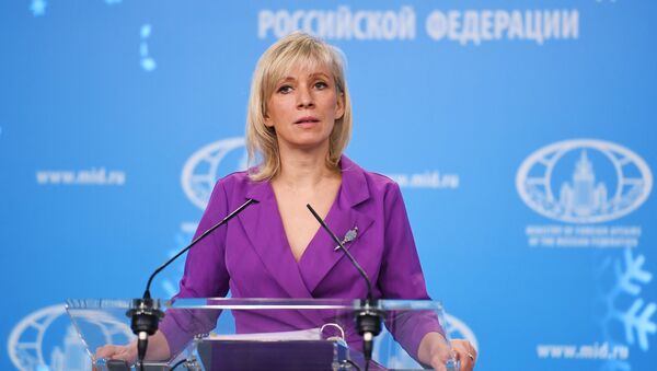 Maria Zakharova, porte-parole de la diplomatie russe - Sputnik Afrique