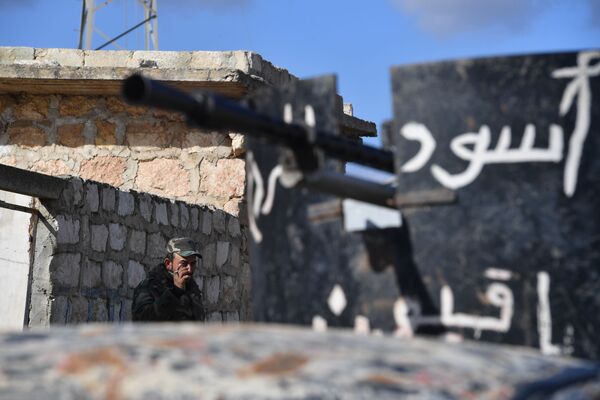 Les miliciens syriens font face au Front al-Nosra dans la banlieue d’Alep - Sputnik Afrique