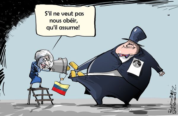La Banque d'Angleterre refuse son or à Maduro La Banque d'Angleterre refuse son or à Maduro - Sputnik Afrique