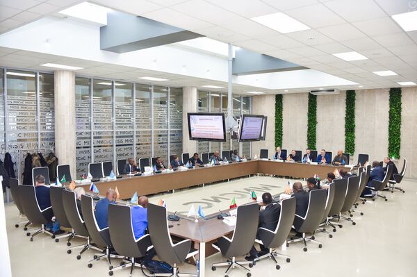 Signature du Protocole de compréhension mutuelle et de coopération entre l'Université nationale technologique de recherches MISIS et 20 pays africains. - Sputnik Afrique