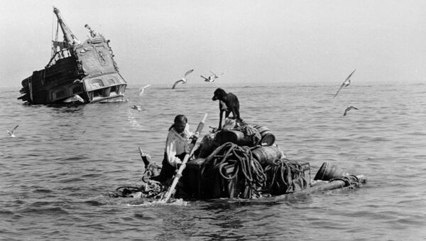 Image du film soviétique Vie et aventures de Robinson Crusoé de 1972 - Sputnik Afrique