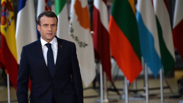 Emmanuel Macron, presidente de Francia (archivo) - Sputnik Afrique