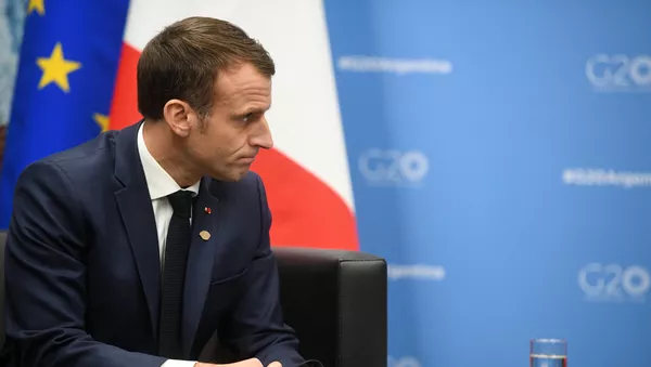 Emmanuel Macron, presidente de Francia - Sputnik Afrique
