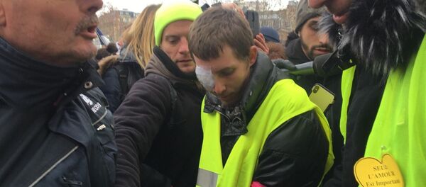 L'acte 12 à Paris de Gilets jaunes, le 2 février 2019 - Sputnik Afrique