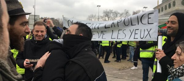 Acte 12 des Gilets jaunes à Paris, le 2 février 2019 - Sputnik Afrique