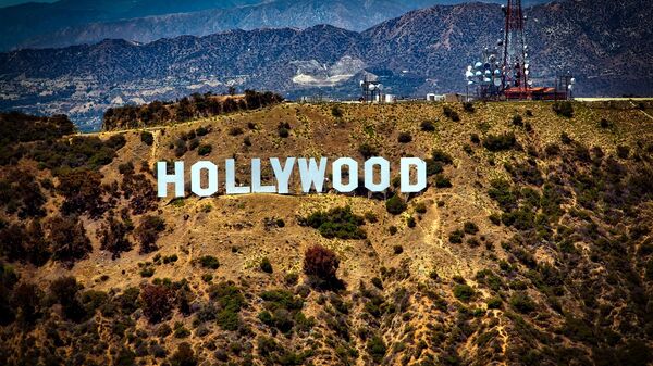 Vue sur la colline où est installé le panneau Hollywood aux USA - Sputnik Afrique