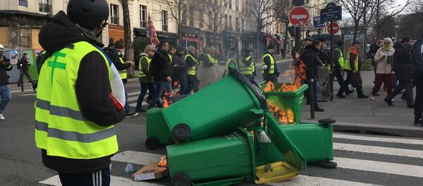 L'acte 13 des Gilets jaunes à Paris - Sputnik Afrique