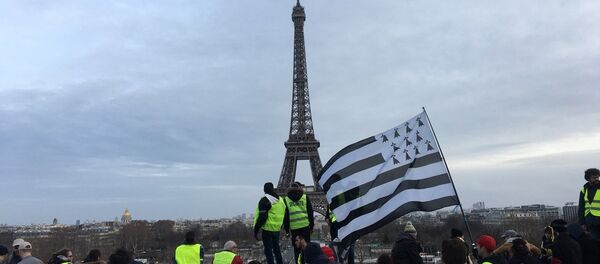 L'acte 13 des Gilets jaunes à Paris - Sputnik Afrique