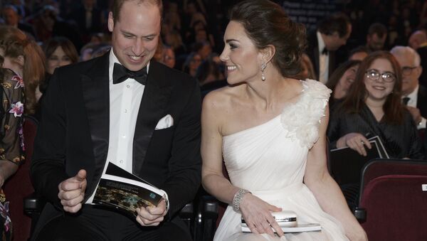 Kate Middleton et le prince William à la cérémonie de remise des prix des BAFTA - Sputnik Afrique