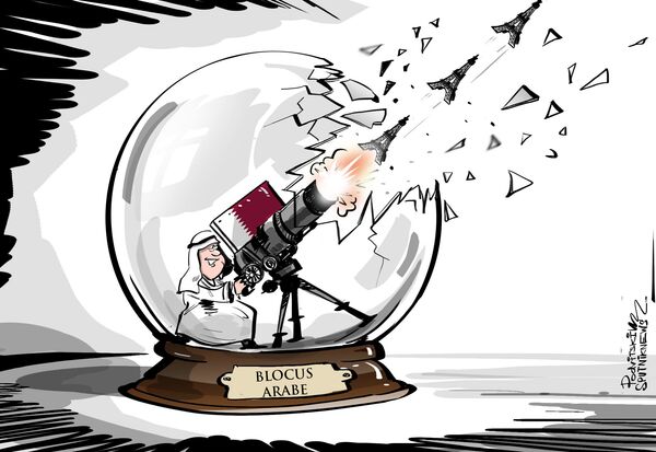 Mis au ban par ses voisins du Golfe, le Qatar révise ses relations avec la France - Sputnik Afrique