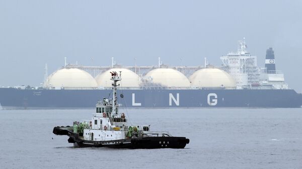 LNG tanker. File photo - Sputnik Afrique