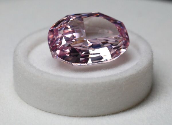 Le plus grand diamant rose du pays Le plus grand diamant rose du pays - Sputnik Afrique