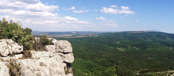 Une falaise en Crimée - Sputnik Afrique