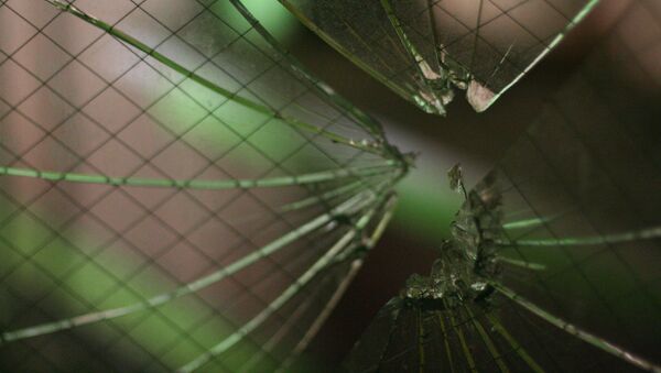 Une vitre brisée (image d'illustration) - Sputnik Afrique