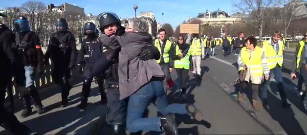 Les Gilets jaunes descendent de nouveau dans la rue, ce dimanche 17 février - Sputnik Afrique
