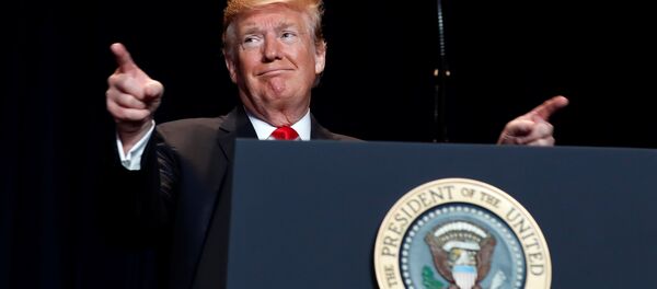 US President Donald Trump speaks at the National Prayer Breakfast - Sputnik Afrique