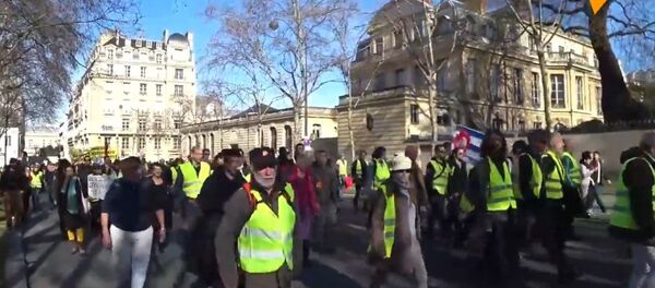 Les Gilets jaunes descendent de nouveau dans la rue, ce dimanche 17 février - Sputnik Afrique