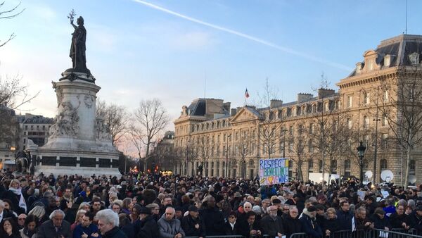Marche contre l’antisémitisme, Paris, 19 février 2019 - Sputnik Afrique