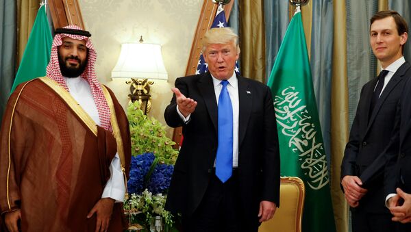 Mohammed ben Salmane et Donald Trump - Sputnik Afrique
