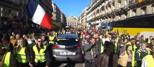 L'acte 15 des Gilets jaunes à Paris - Sputnik Afrique