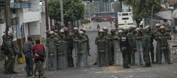 Situation à la frontière entre le Venezuela et la  Colombie - Sputnik Afrique