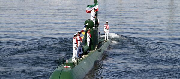 Un sous-marin iranien de classe Ghadir (archive photo) - Sputnik Afrique