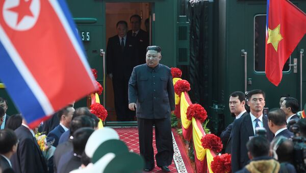 Kim Jong Un arrive au Vietnam - Sputnik Afrique