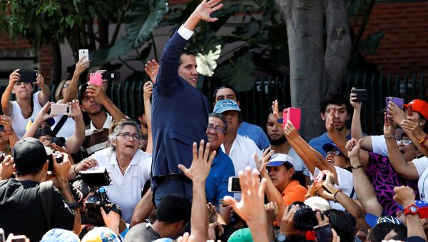 Juan Guaido, líder de la oposición venezolana - Sputnik Afrique