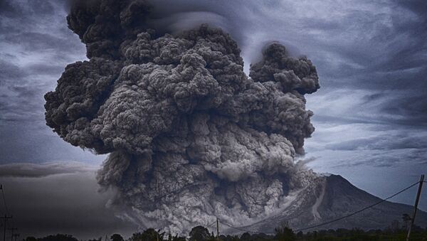 L'éruption du volcan, imade d'illustration - Sputnik Afrique