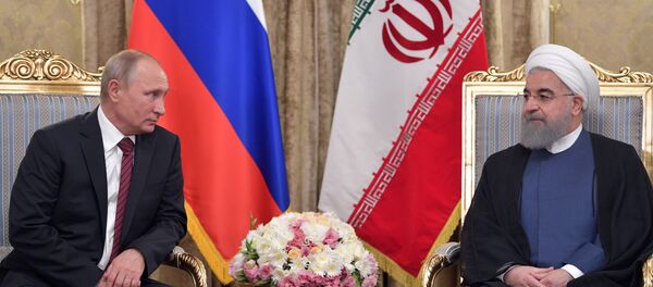 Vladimir Poutine et Hassan Rohani - Sputnik Afrique