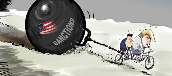 La rencontre Trump-Kim: aucun accord n'a été conclu - Sputnik Afrique