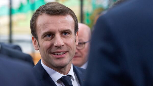 Emmanuel Macron à Bordeaux - Sputnik Afrique