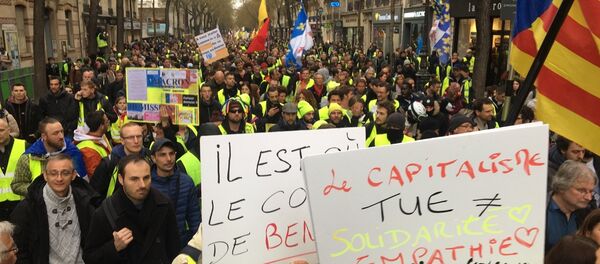 Acte 16 des Gilets jaunes, le 2 mars / Acte 16 des Gilets jaunes, le 2 mars / - Sputnik Afrique