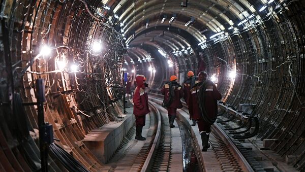 Un tunnel de métro - Sputnik Afrique