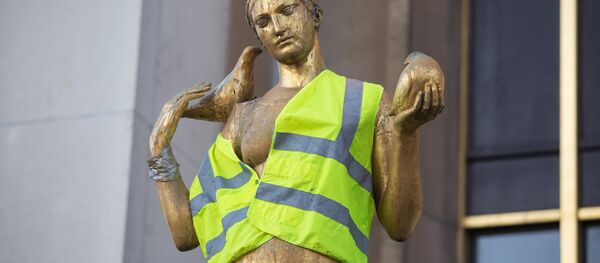 La manifestation des Gilets jaunes - Sputnik Afrique