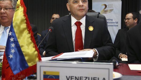 Manuel Quevedo, ministro de Petróleo de Venezuela - Sputnik Afrique