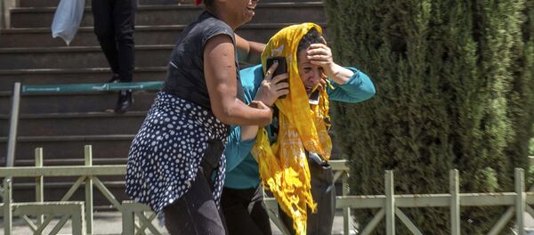 Membres de famille de victimes du crash d'avion en Éthiopie - Sputnik Afrique