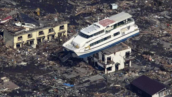 Tragédie au Japon: se souvenir du tremblement de terre et du tsunami de 2011 - Sputnik Afrique