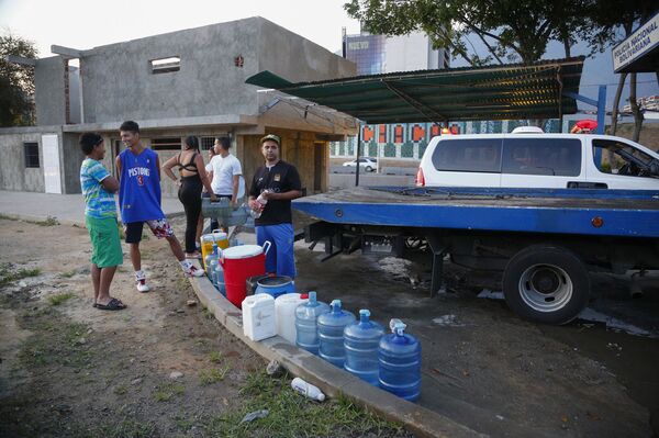 Habitants de Caracas Habitants de Caracas - Sputnik Afrique