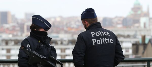 La police belge La police belge - Sputnik Afrique