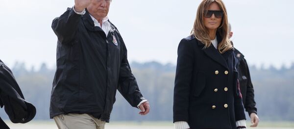 Donald et Melania Trump - Sputnik Afrique