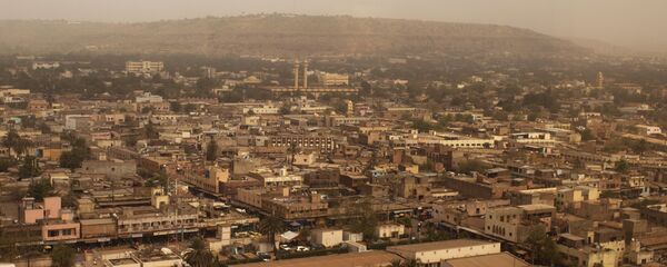 Bamako is seen during a harmattan dust storm, in this February 19, 2014 file photo. - Sputnik Afrique
