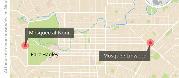 Attaque de deux mosquées en Nouvelle-Zélande - Sputnik Afrique