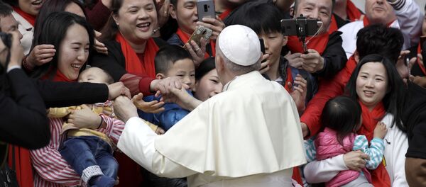 El papa Francisco en China - Sputnik Afrique