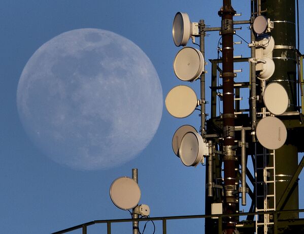 Photos de la super lune qui a marqué l’arrivée du printemps - Sputnik Afrique
