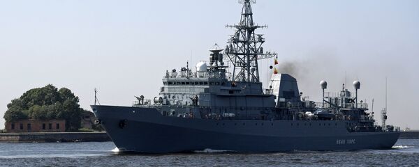 Le navire de reconnaissance Ivan Khours - Sputnik Afrique