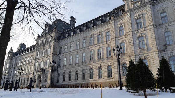 L'aile sud de l'Assemblée nationale du Québec, dans la ville de Québec (2019) - Sputnik Afrique